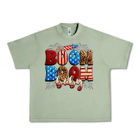Oil Green Boom boom baby Urban Heavy Tee - Neo Western