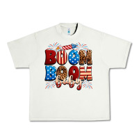 Pistachio Boom boom baby Urban Heavy Tee - Neo Western