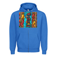 True Royal fiesta with pepper Zipper Hoodie - Artiststas