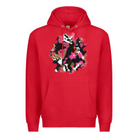 Valentine's Day Cow Patches Premium Hoodie | Teevron