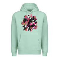 Seafoam valentine's day cow patches Premium Hoodie - AdoDesignShop