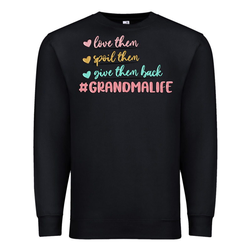 Grandma Life Premium Sweatshirt by MaliasSmallBusiness | Teevron