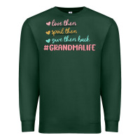 Sports Green grandma life Premium Sweatshirt - MaliasSmallBusiness