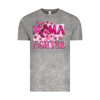 Cloud Rock My Mama Is a Fighter with Ribbon Vintage Tee - texasbilliewilder