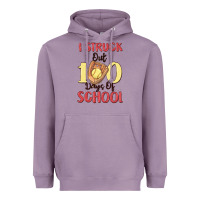 Lavender i struck out 100 days of school Heavyweight Hoodie - MaliasSmallBusiness