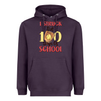 Plum i struck out 100 days of school Heavyweight Hoodie - MaliasSmallBusiness