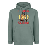 I Struck Out 100 Days Of School Heavyweight Hoodie | Teevron