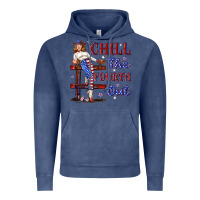 Vintage Denim chill the fourth out 4th july Vintage Hoodie - texasbilliewilder