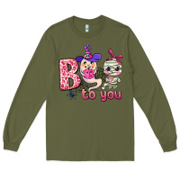 Army Green boo to you Long Sleeve Tee - AdoDesignShop