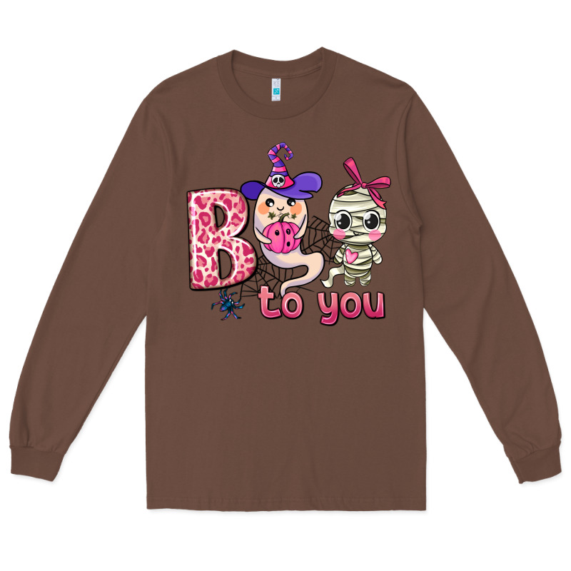 Boo To You Long Sleeve Tee by AdoDesignShop | Teevron