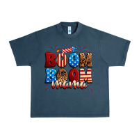 Midnight Navy Boom boom mama Urban Heavy Tee - Neo Western