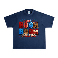 Navy Boom boom mama Urban Heavy Tee - Neo Western