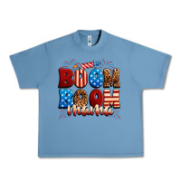 Pebble Blue Boom boom mama Urban Heavy Tee - Neo Western