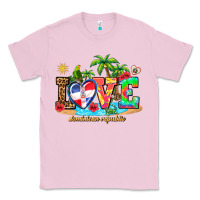 Bubblegum Pink love dominican republic Classic Tee - AdoDesignShop