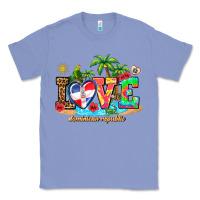 Colony Blue love dominican republic Classic Tee - AdoDesignShop