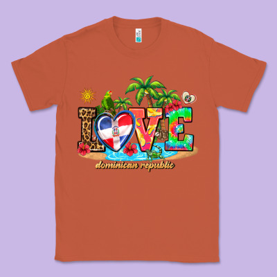 Love Dominican Republic Classic Tee Designed By Adodesignshop