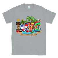 Heather Grey love dominican republic Classic Tee - AdoDesignShop