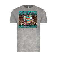 Cloud Rock western nurse stethoscope turquoise leopardes Vintage Tee - BarkalooDesign