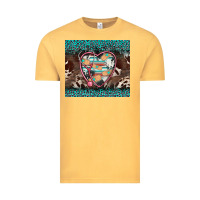 Vintage Mustard western nurse stethoscope turquoise leopardes Vintage Tee - BarkalooDesign