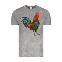 Cloud Rock rooster Vintage Tee - RanaPortraitStore
