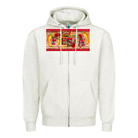 Oatmeal Heather fiesta  license plate template Zipper Hoodie - Artiststas