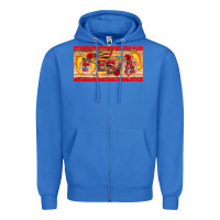 True Royal fiesta  license plate template Zipper Hoodie - Artiststas