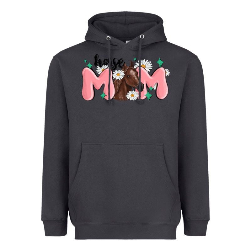 Horse Mom Heavyweight Hoodie by MaliasSmallBusiness | Teevron