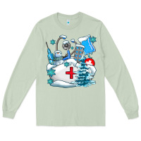 Matcha Winter Nurse life Long Sleeve Tee - AdoDesignShop