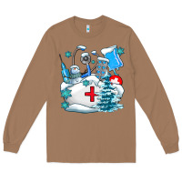 Toasted Coconut Winter Nurse life Long Sleeve Tee - AdoDesignShop