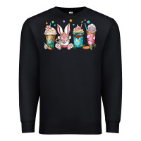 Black easter coffee cups Premium Sweatshirt - MaliasSmallBusiness