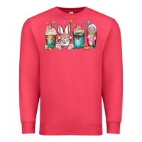 Cardinal easter coffee cups Premium Sweatshirt - MaliasSmallBusiness