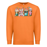 Carrot easter coffee cups Premium Sweatshirt - MaliasSmallBusiness