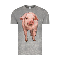 Cloud Rock pig Vintage Tee - RanaPortraitStore