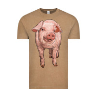 Vintage Coffee pig Vintage Tee - RanaPortraitStore