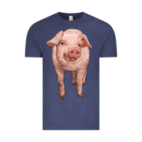 Vintage Denim pig Vintage Tee - RanaPortraitStore