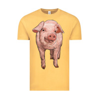 Vintage Mustard pig Vintage Tee - RanaPortraitStore