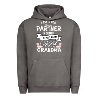 Pigment Tornado I Asked God For a Partner In Crime He Sent Me My Crazy Grandma Urban Hoodie - Bettercallsaul