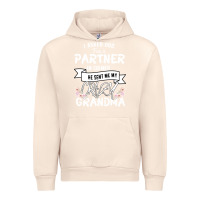 Sandshell I Asked God For a Partner In Crime He Sent Me My Crazy Grandma Urban Hoodie - Bettercallsaul