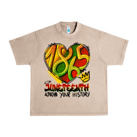 French Oak juneteenth 1865 graffiti Urban Heavy Tee - HRA Design Shop