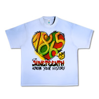 Grape Ice juneteenth 1865 graffiti Urban Heavy Tee - HRA Design Shop