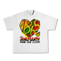Lunar Rock juneteenth 1865 graffiti Urban Heavy Tee - HRA Design Shop