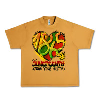 Peanut Butter juneteenth 1865 graffiti Urban Heavy Tee - HRA Design Shop