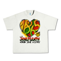 Pistachio juneteenth 1865 graffiti Urban Heavy Tee - HRA Design Shop