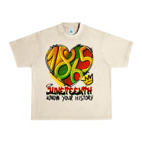 Sandshell juneteenth 1865 graffiti Urban Heavy Tee - HRA Design Shop