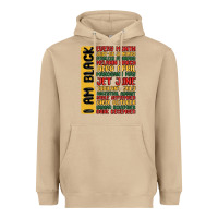 Mushroom black history  month Heavyweight Hoodie - MaliasSmallBusiness