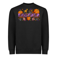 Black brother basketball Heavyweight Sweatshirt - Zillion Design Studio