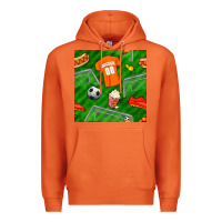 Carrot soccer ball uniform and shoes seamless pattern Premium Hoodie - BundleAndBundleShop
