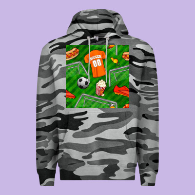 Soccer Ball Uniform And Shoes Seamless Pattern Premium Hoodie Designed By Bundleandbundleshop