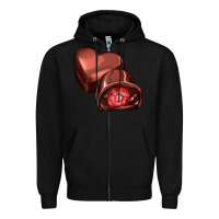 Black heart chocolate Zipper Hoodie - AdoDesignShop
