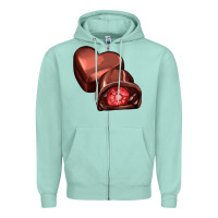 Seafoam heart chocolate Zipper Hoodie - AdoDesignShop